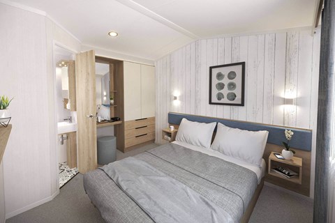 Moselle 38x12ft 2 Bed Main Bedroom (Scandinavian)