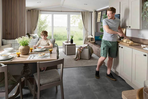 Morlaix Kitchen To Lounge