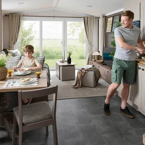 Morlaix Kitchen To Lounge