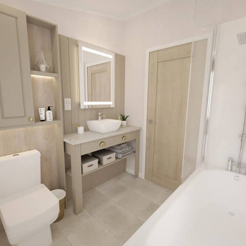 Toronto 2B Country Bathroom