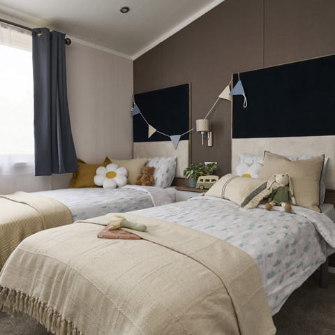 Edmonton Townhouse Twin Bedroom