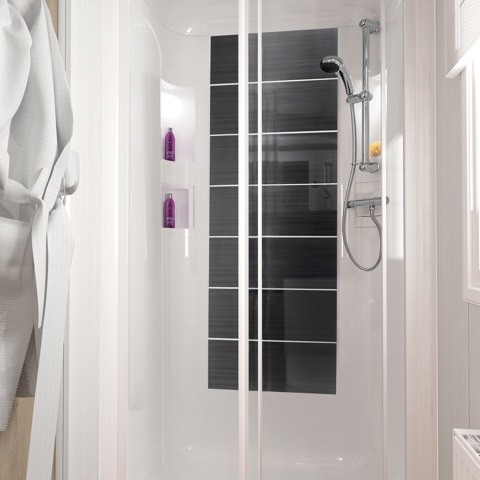 Bordeaux 38 x 12 2B Shower